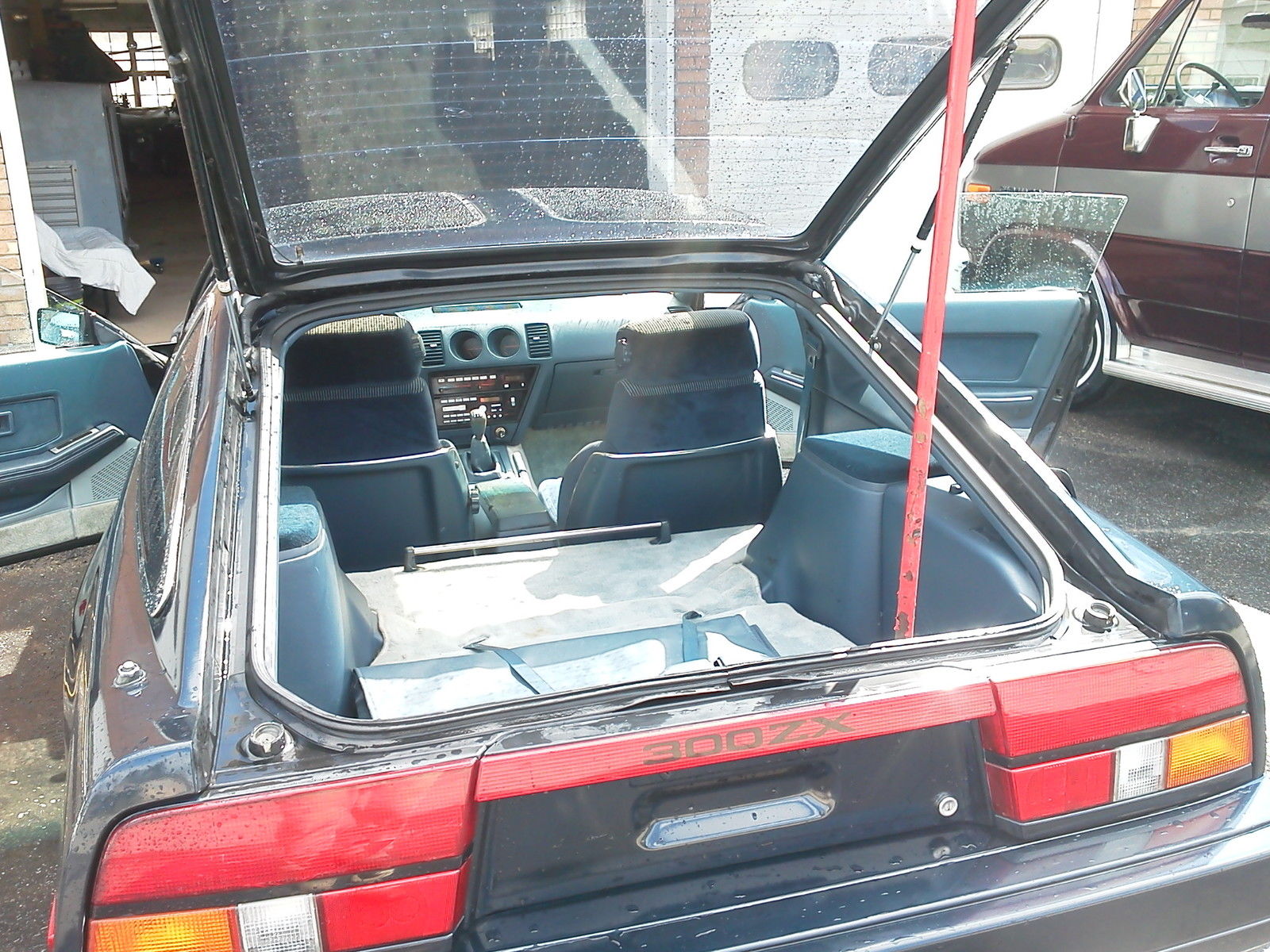 1986 Blue Nissan 300ZX Coupe