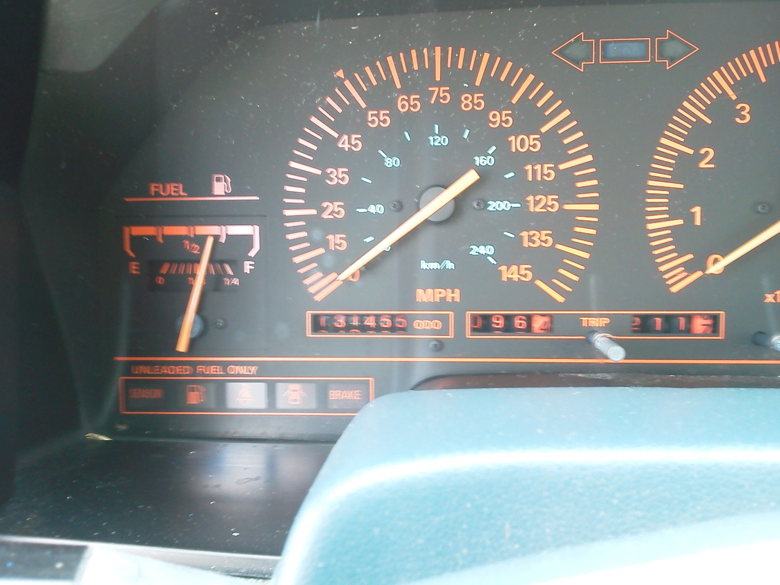 1986 Blue Nissan 300ZX Coupe