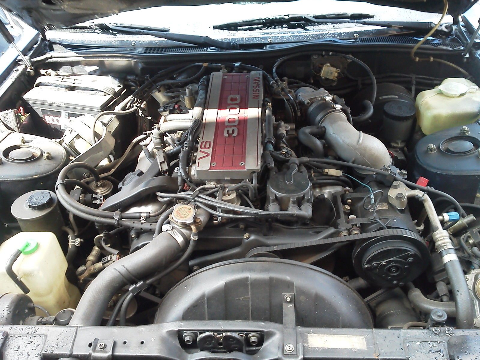 1986 Blue Nissan 300ZX Coupe