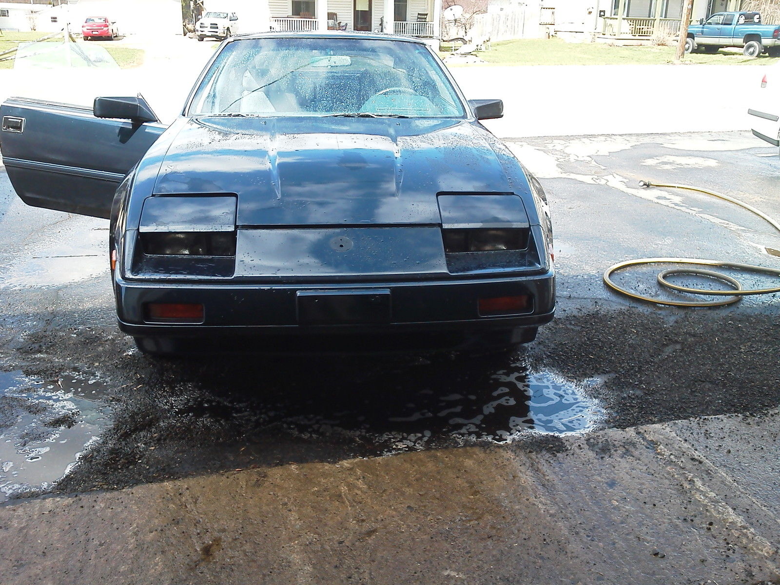 1986 Blue Nissan 300ZX Coupe