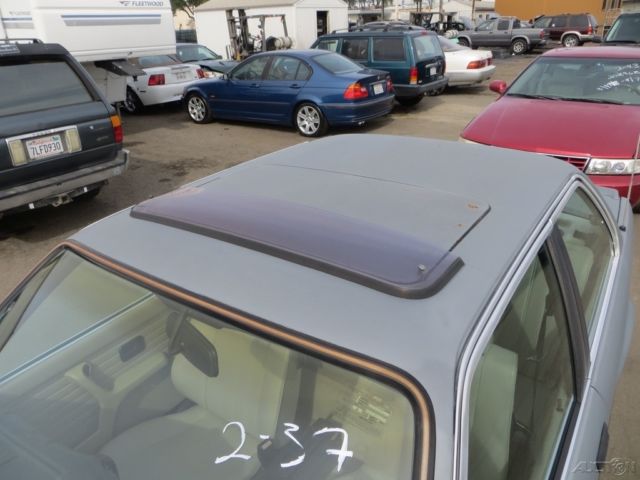 1986 Gray BMW 3-Series Sedan