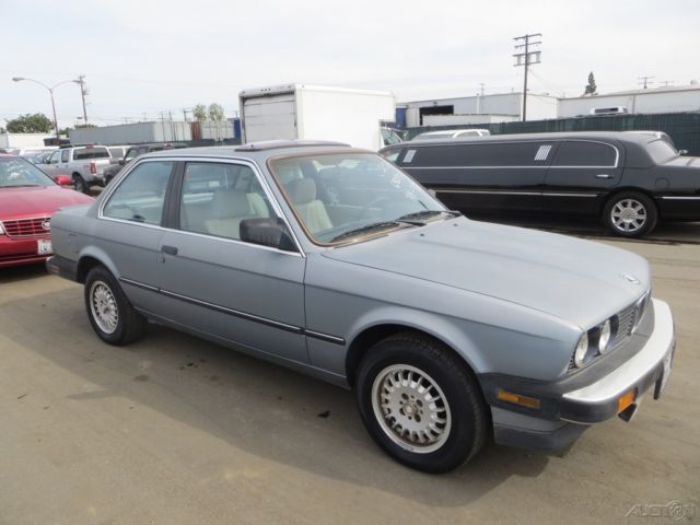 1986 Gray BMW 3-Series Sedan
