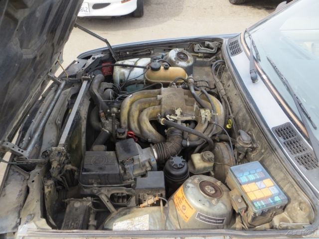 1986 Gray BMW 3-Series Sedan