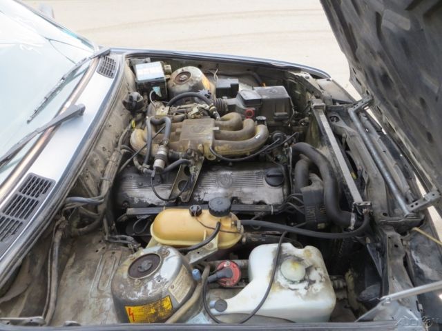 1986 Gray BMW 3-Series Sedan