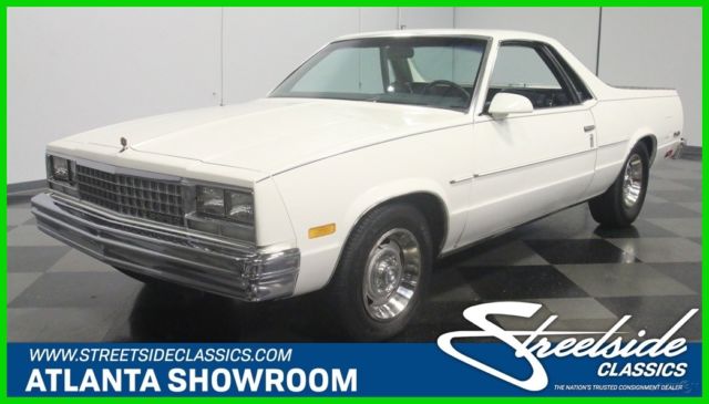 1986 White Chevrolet El Camino