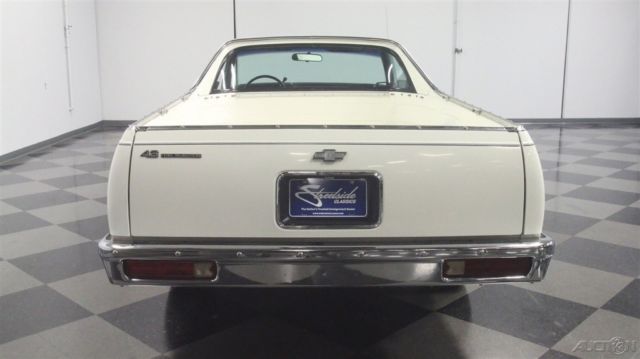 1986 White Chevrolet El Camino