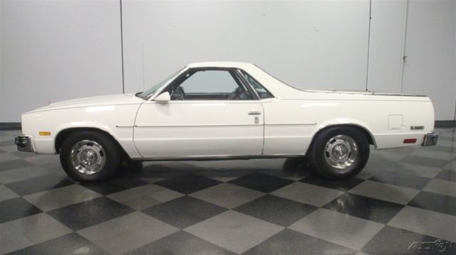1986 White Chevrolet El Camino