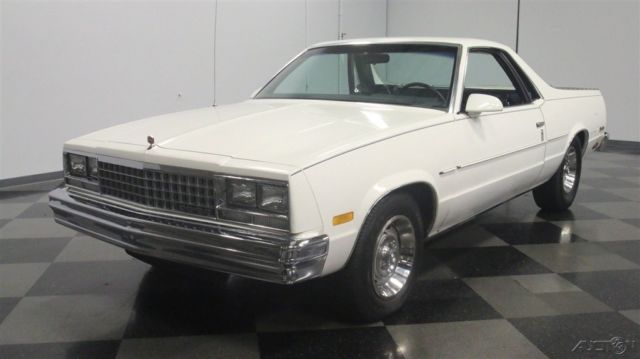 1986 White Chevrolet El Camino