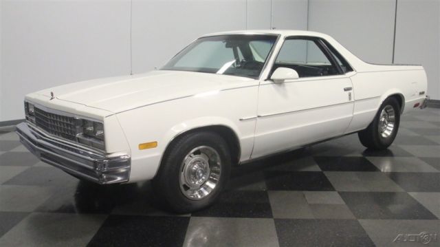 1986 White Chevrolet El Camino