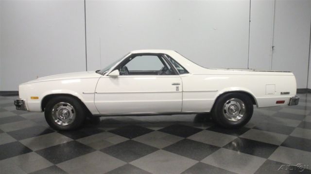 1986 White Chevrolet El Camino