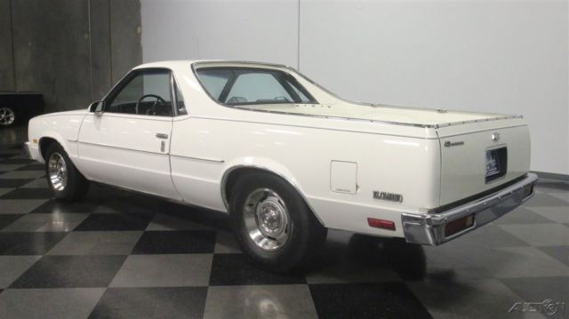 1986 White Chevrolet El Camino