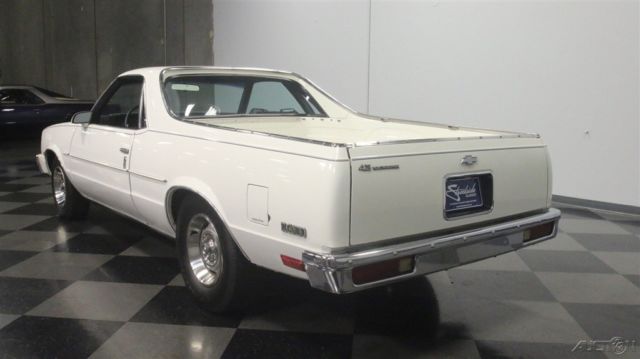 1986 White Chevrolet El Camino
