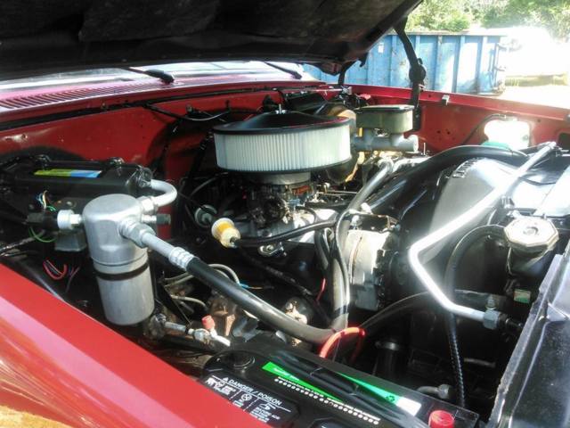 1986 RED/silver Chevrolet C/K Pickup 1500 Standard Cab Pickup