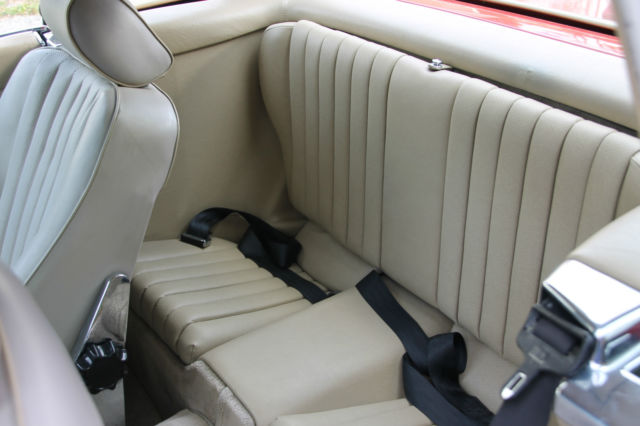 1986 Red Mercedes-Benz SL-Class Convertible