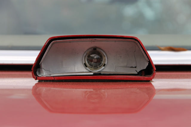 1986 Red Mercedes-Benz SL-Class Convertible