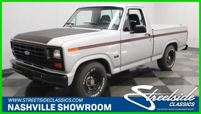 1986 Silver Ford F-150