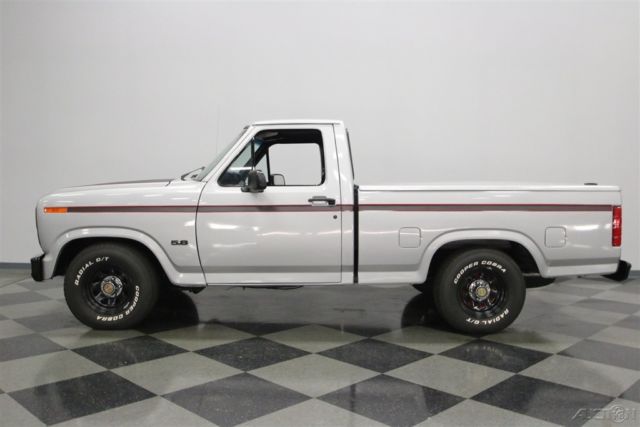 1986 Silver Ford F-150