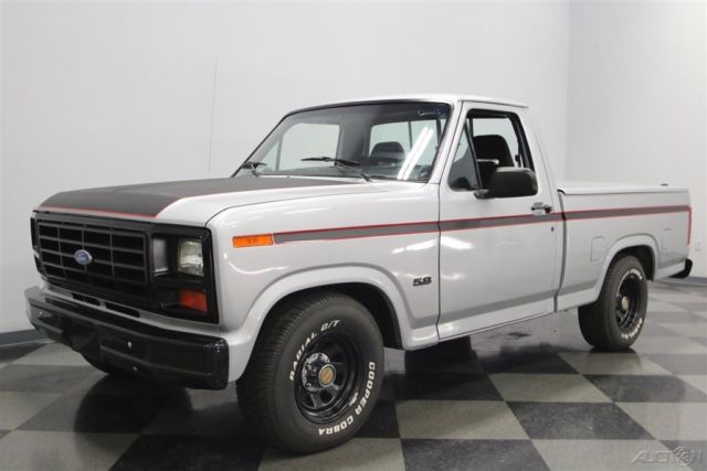 1986 Silver Ford F-150
