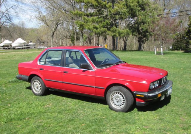 1965 Red BMW 3-Series Sedan