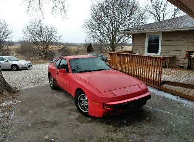1986 Red Porsche 944 Coupe