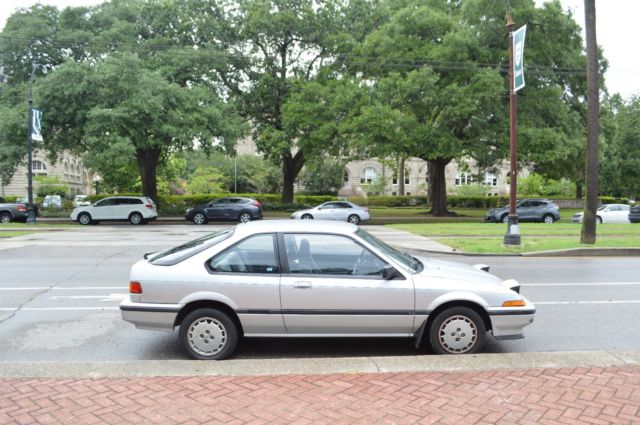 1986 Silver Acura Integra Hatchback