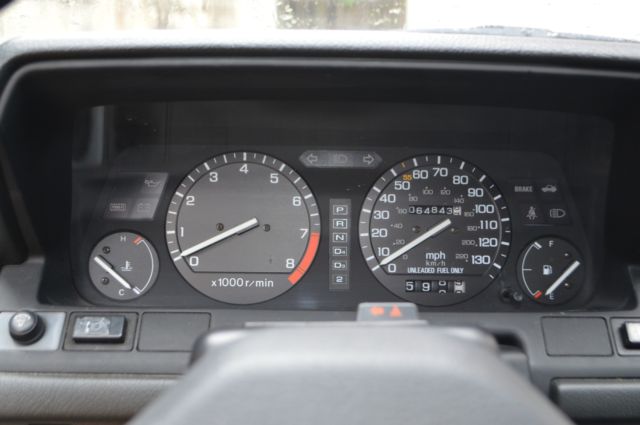 1986 Silver Acura Integra Hatchback