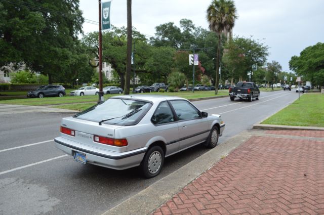1986 Silver Acura Integra Hatchback