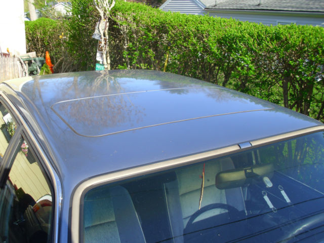 1986 Metallic Sapphire Audi 4000 Sedan