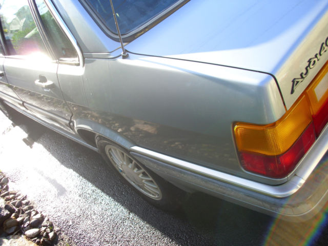 1986 Metallic Sapphire Audi 4000 Sedan