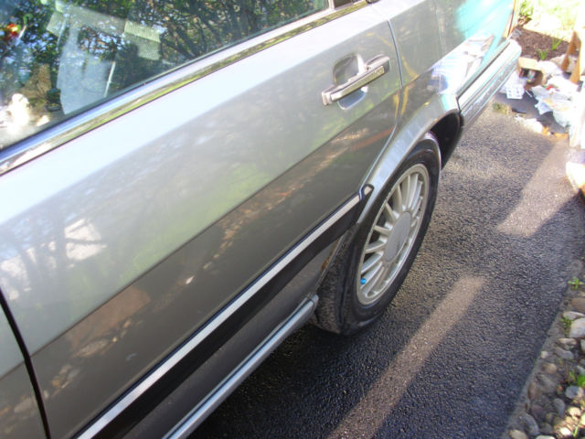 1986 Metallic Sapphire Audi 4000 Sedan