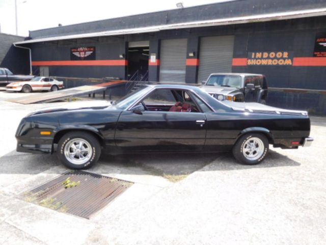 1986 Black Chevrolet El Camino Pickup Truck