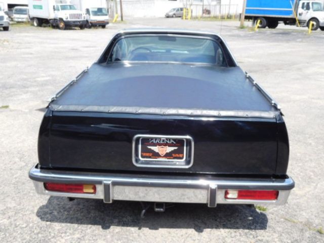 1986 Black Chevrolet El Camino Pickup Truck