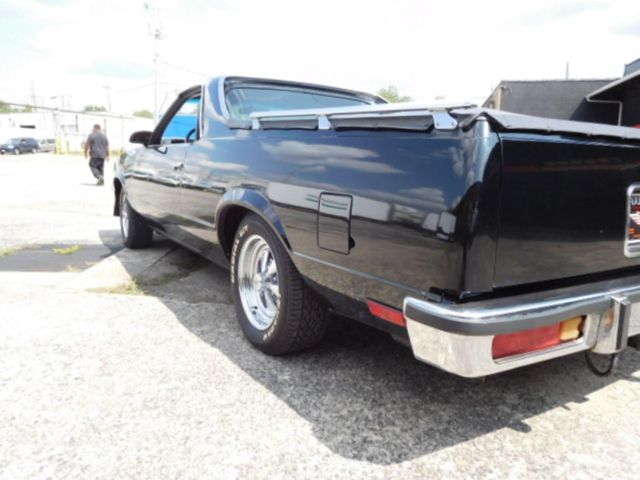 1986 Black Chevrolet El Camino Pickup Truck