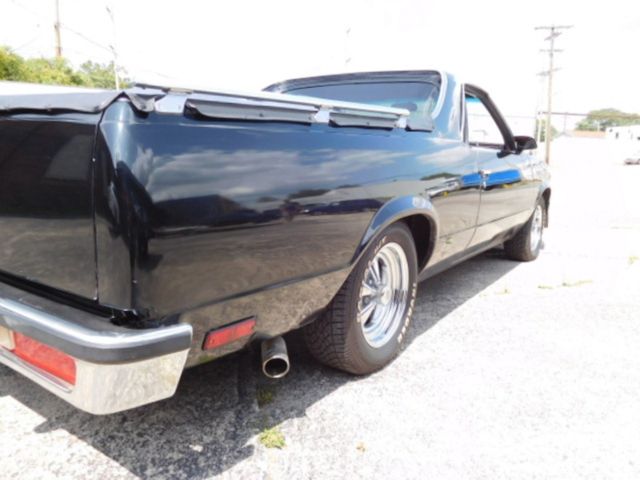 1986 Black Chevrolet El Camino Pickup Truck
