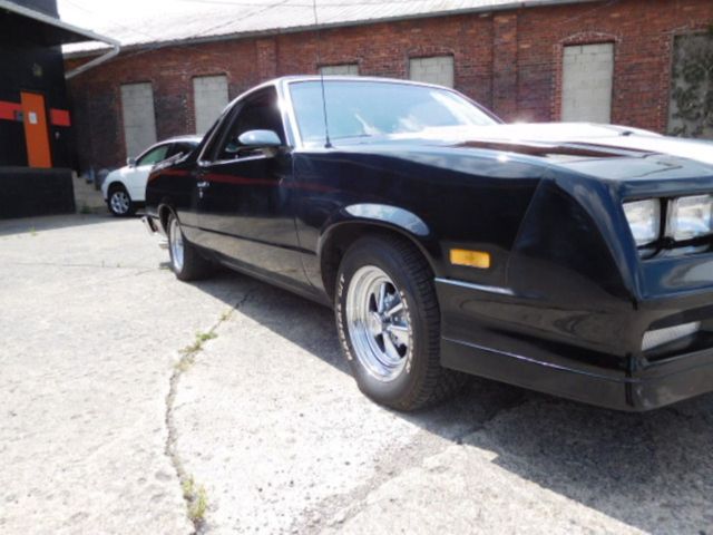 1986 Black Chevrolet El Camino Pickup Truck