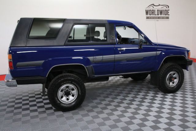 1986 Blue Toyota 4Runner