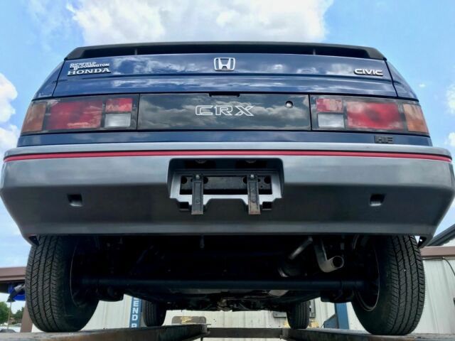 1986 Blue Honda CRX Hatchback