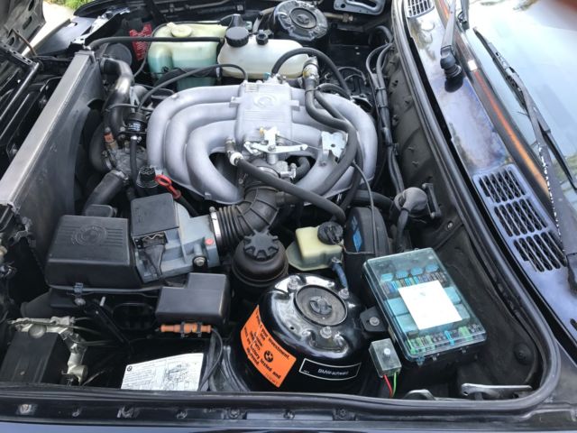 1986 Black BMW 3-Series Coupe