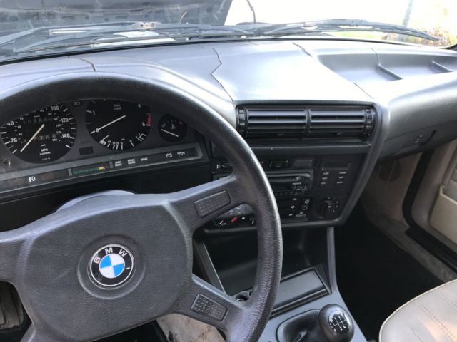 1986 Black BMW 3-Series Coupe