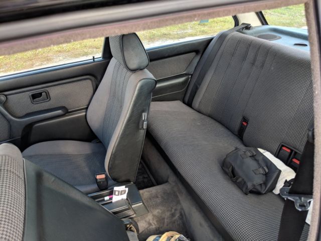 1986 Black BMW 3-Series Coupe