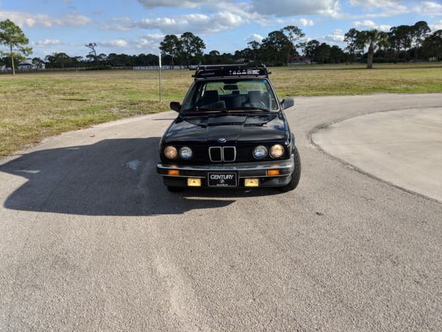 1986 Black BMW 3-Series Coupe