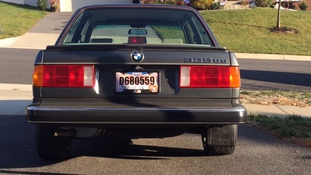 1986 Gray BMW 3-Series Sedan