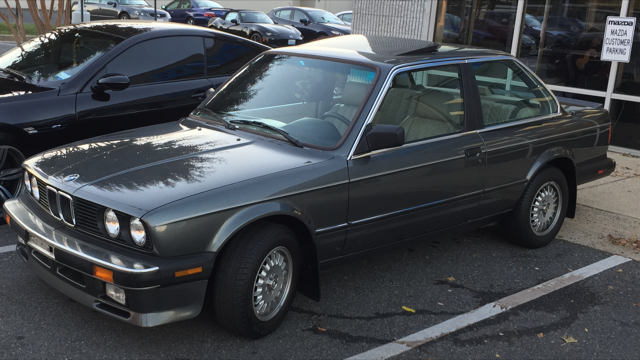 1986 Gray BMW 3-Series Sedan