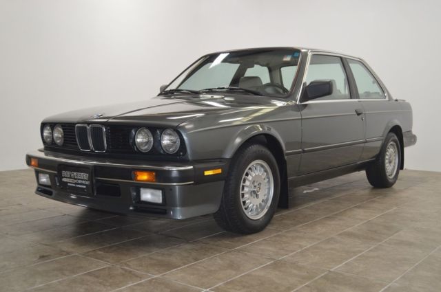 1986 Gray BMW 3-Series Sedan