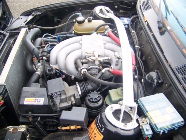 1986 Black BMW 3-Series Coupe