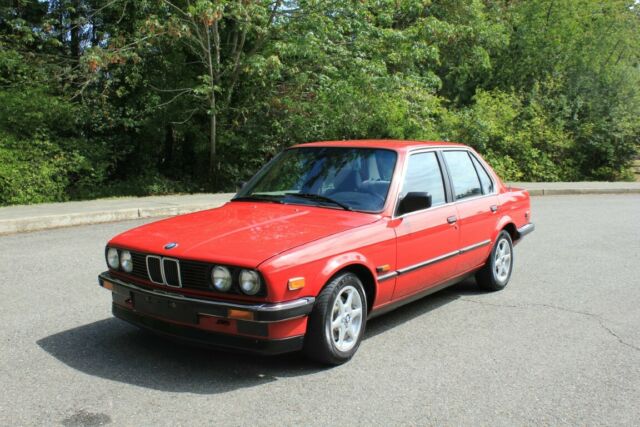 1986 Red BMW 325e