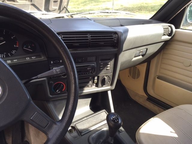 1986 Black BMW 3-Series