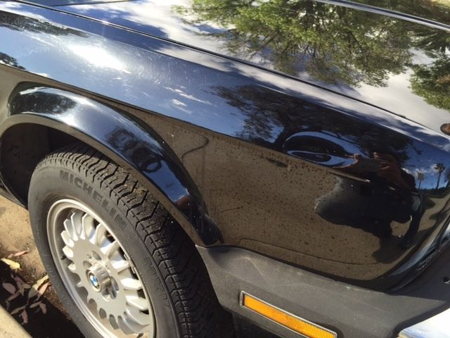 1986 Black BMW 3-Series