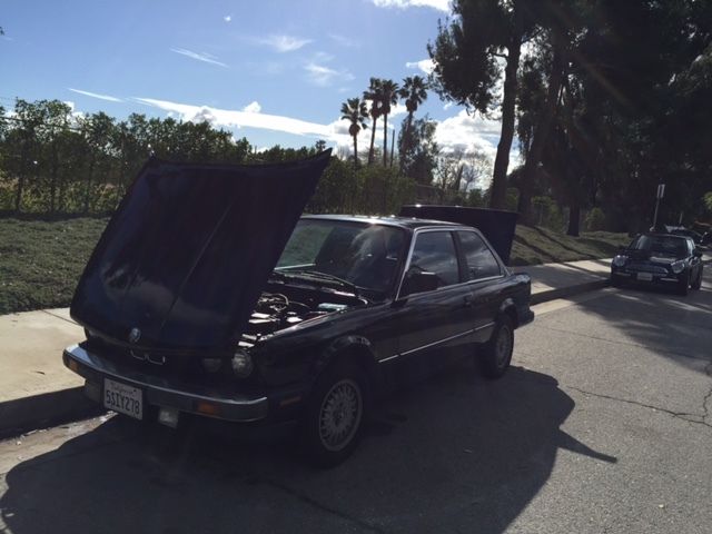 1986 Black BMW 3-Series