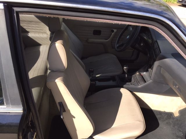 1986 Black BMW 3-Series